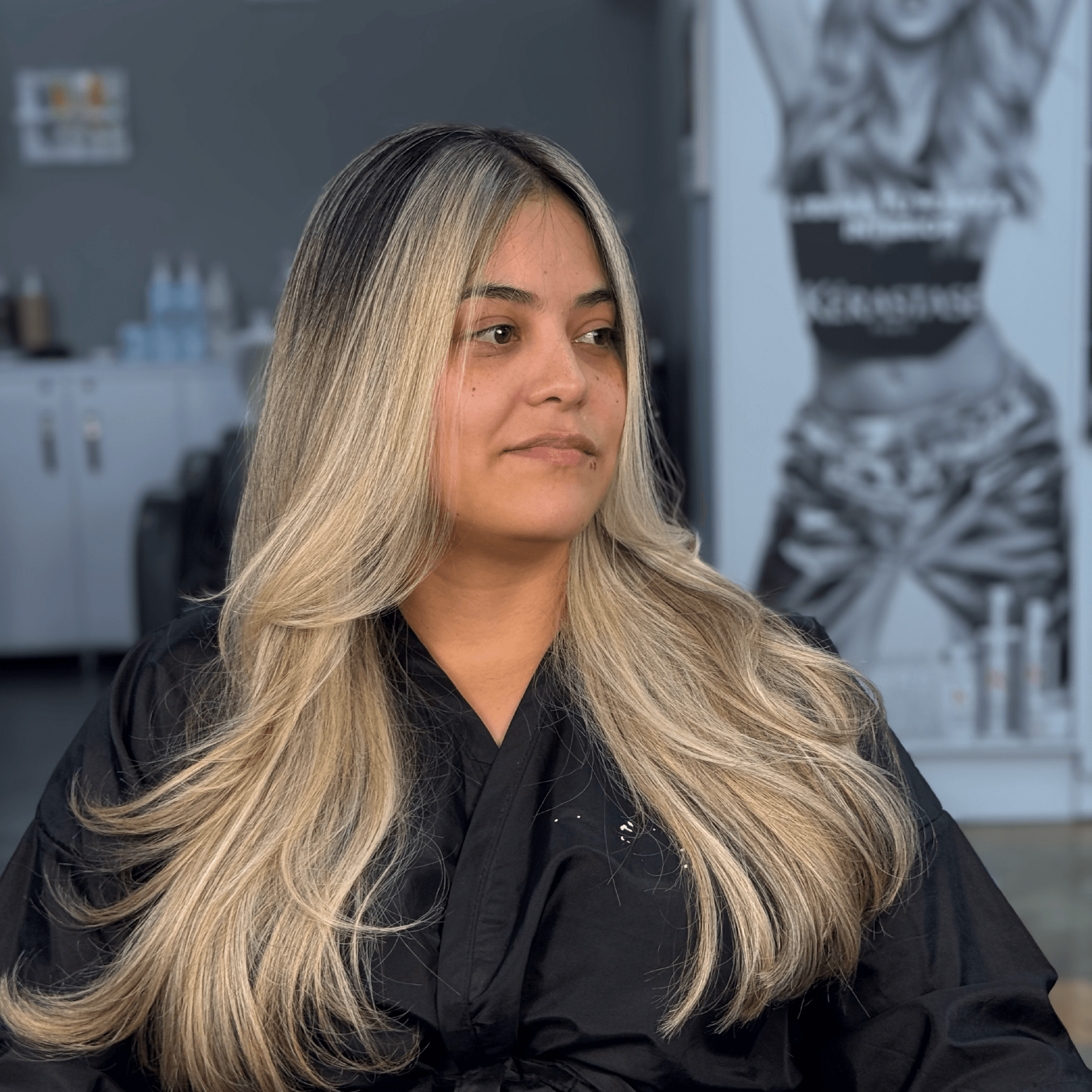 Balayage natural en El Poblado Medellín — Salon Platino